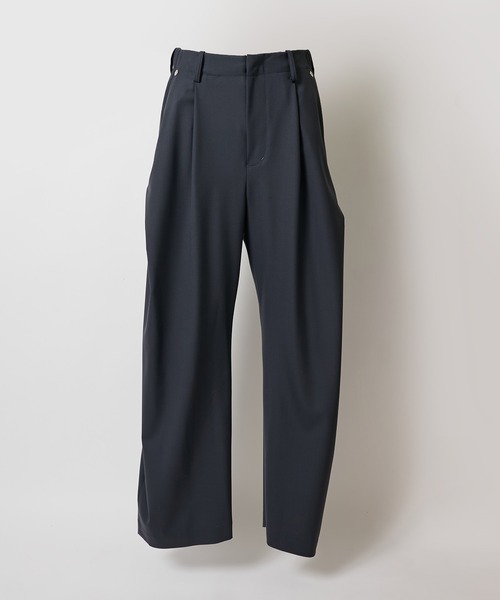 CONZ スラックス summer carve leg trousers super 110 メンズ