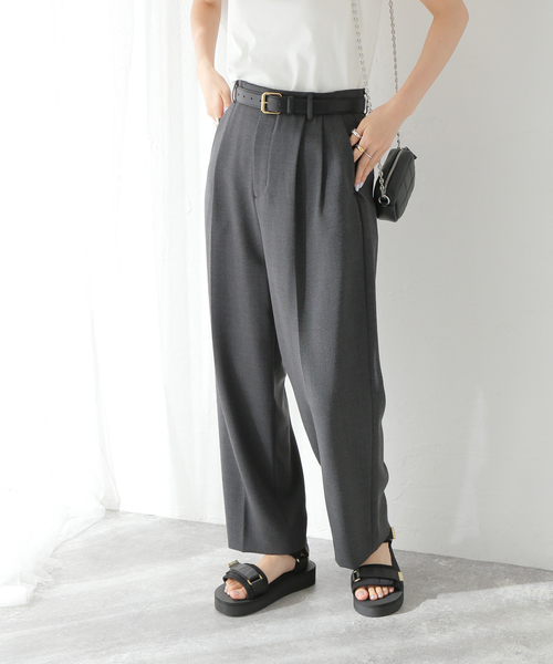 「journal standard L'essage」 パンツ 38 ブラック レディース_画像2