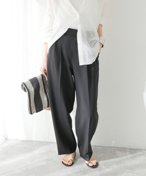 「journal standard L'essage」 パンツ 38 ブラック レディース_画像3