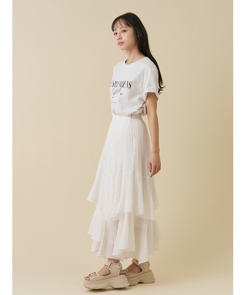 SNIDEL（スナイデル） tシャツ ロゴTシャツ レディース : ZOZOTOWN