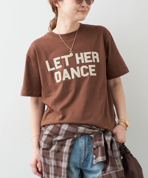 Deuxieme Classe（ドゥーズィエムクラス） tシャツ LET HER DANCE T