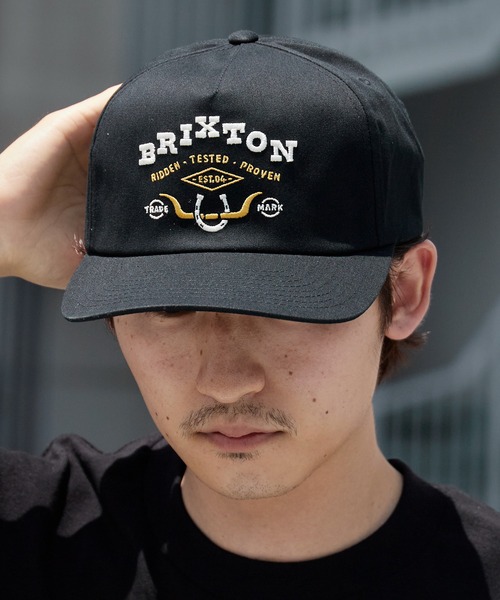 BRIXTON（ブリクストン） キャップ 帽子 BEEKMAN MP SNAPBACK フロント