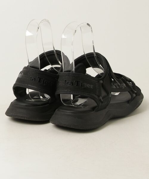 新品・未使用♡Onitsuka Tiger サンダル24cm Onitsuka Tiger（オニツカタイガー） フラットサンダル 24 ブラック