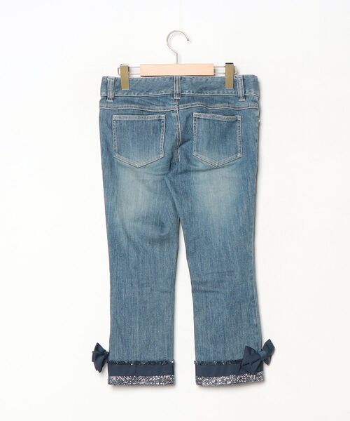 [TO BE CHIC] Denim брюки 40 голубой женский 