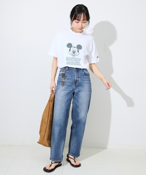 「Healthy denim」 デニムパンツ 23cm スカイブルー レディース_画像2