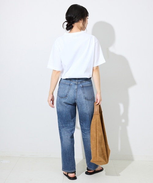 「Healthy denim」 デニムパンツ 23cm スカイブルー レディース_画像4