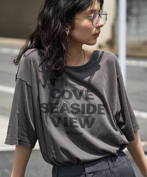 FREAK'S STORE（フリークスストア） tシャツ 半袖 ルーズネック