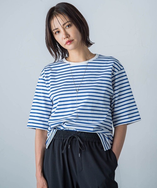 「LAUTREAMONT」 半袖Tシャツ 9号 ブラック系その他 レディース_画像2