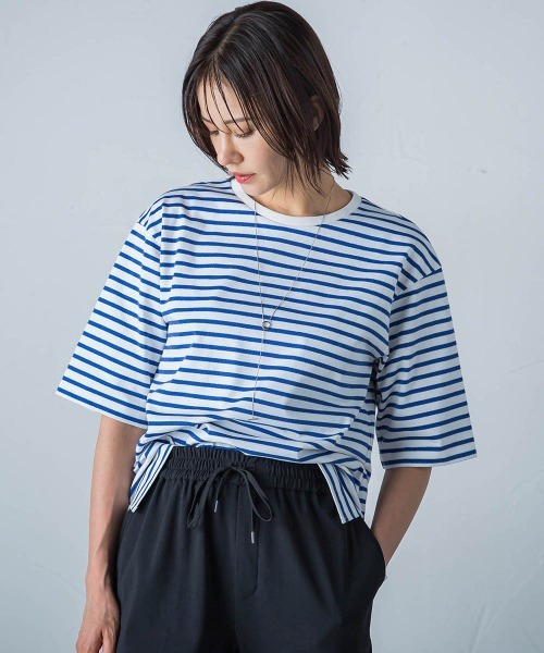 「LAUTREAMONT」 半袖Tシャツ 9号 ブラック系その他 レディース_画像3