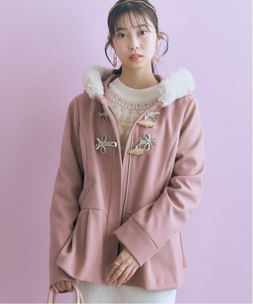marun（マルン） ワンピース 「大きいサイズ」ハート柄モール