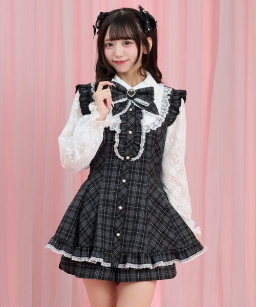 Secret Honey（シークレットハニー） セットアップ 裾フリルレース