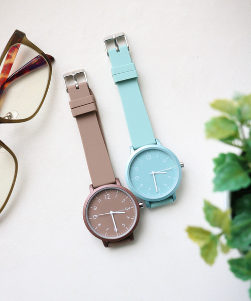 腕時計 「nattito/ナティート」Silicon Color Watch/シリコン
