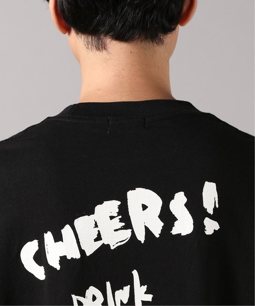 酒飲倶楽部 ロンT JOURNAL STANDARD relume tシャツ 「CLUB SAKENOMITAI / 酒飲