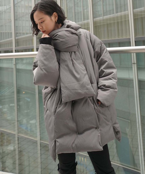 ダウン ダウンジャケット Double Snap Down Jacket Muffuler ダブルスナップダウンジャケット マフラー Ant Zozotown Paypayモール店 通販 Paypayモール