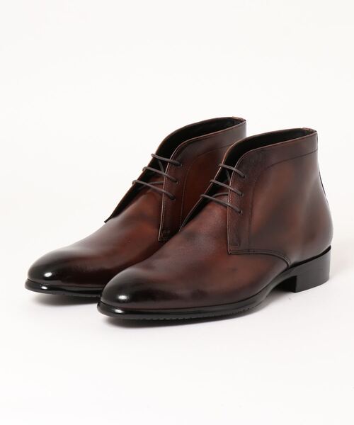 限定SALE新品 ブーツ ZOZOTOWN PayPayモール店 - 通販 - PayPayモール アラウンドザシューズ/around the shoes 手染め チャッカーブーツ 正規品HOT