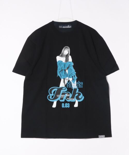 tシャツ THE nookie LOVE Mitsuha Higuchi PORTRAIT TEE レディース メンズ