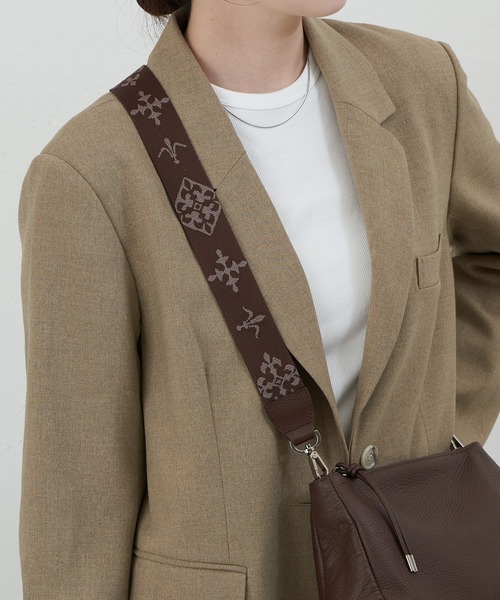 russet（ラシット） ベルト アレンジショルダーベルト「Monogram」(CE