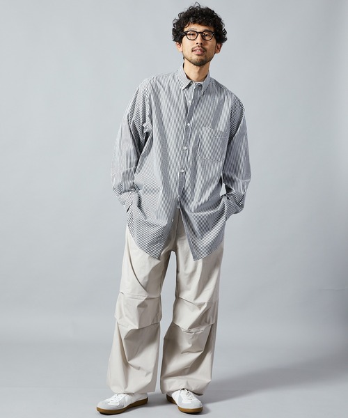 00s~ リネン100% 1タック スラックス バルーンパンツ ドレープ 光沢 00s~ リネン100% 1タック スラックス バルーンパンツ ドレープ