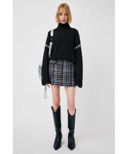 MOUSSY NEP TWEED MINI スカート MOUSSY スカート NEP TWEED MINI : ZOZOTOWN Yahoo!店 - 通販