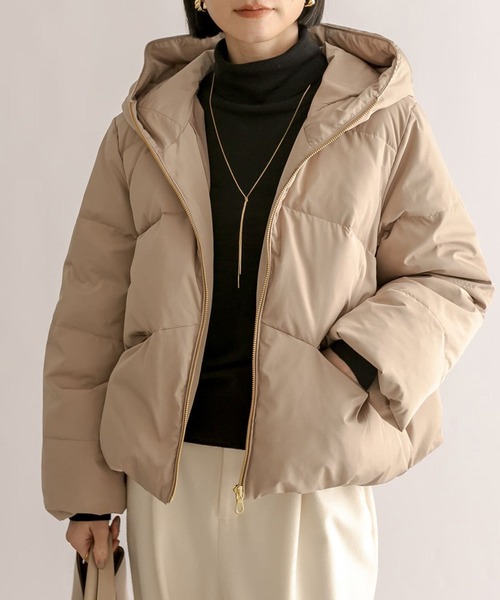 RIVE DROITE（リヴドロワ） ダウン ダウンジャケット フーディショート