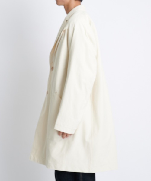 チェスターコート コート 「IHATOV/イーハトーブ」i.s. LONG COAT メンズの画像