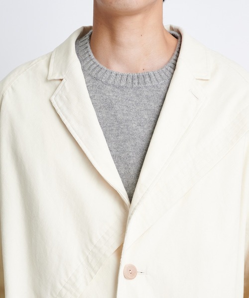 チェスターコート コート 「IHATOV/イーハトーブ」i.s. LONG COAT メンズの画像