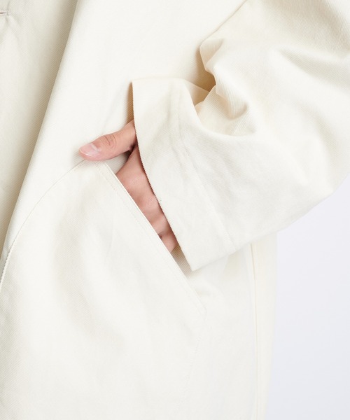 チェスターコート コート 「IHATOV/イーハトーブ」i.s. LONG COAT メンズの画像