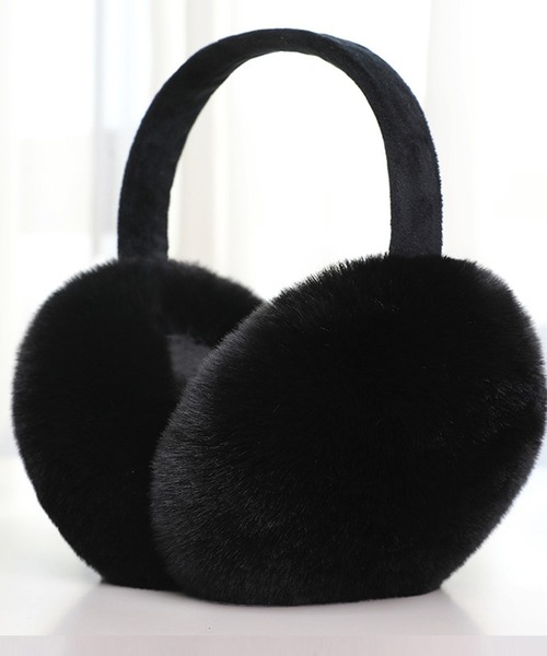 DAY CLOSET 耳当て イヤーマフ レディース 折りたためるふわふわ