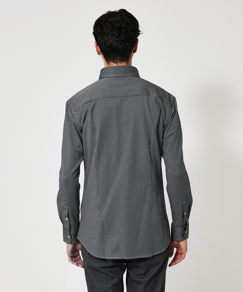 ABAHOUSE（アバハウス） シャツ 「FLEX SHIRTS」コンパクトシルキー