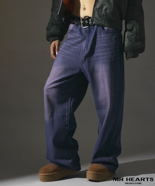 JNBY デニム ジーンズ グレー jeans ワイド ストレート denim DENIM – JNBY ONLINE STORE