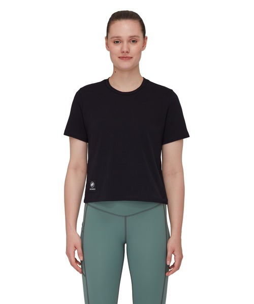 tシャツ マッソーネ Tシャツ クロップド ウィメン パッチ / Massone T-Shirt Cropped Women Patch レディース MAMMUT tシャツ マッソーネ Tシャツ クロップド ウィメン パッチ