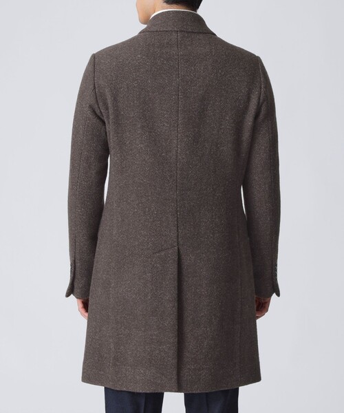 EPOCA UOMO」 チェスターコート 46 ダークブラウン メンズ : 81702548 