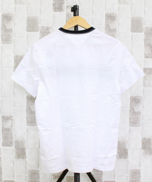 TOMMY HILFIGER tシャツ フラッグ＆ロゴ刺繍 半袖Tシャツ メンズ