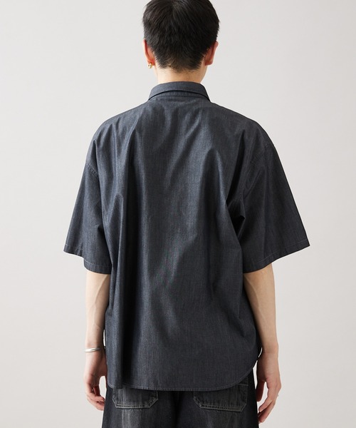 JOURNAL STANDARD シャツ 「ZOZO限定」CHAMBRAY OVER SH S/S