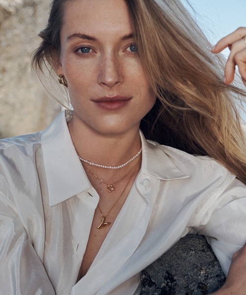 PANDORA（パンドラ） ネックレス オーガニカリー シェイプド パヴェ