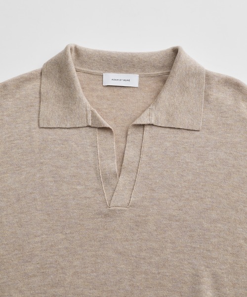 ADAM ET ROPE' セーター ニット ルーズシルエット スキッパー ADAM ET ROPE' セーター ニット ルーズシルエット スキッパー