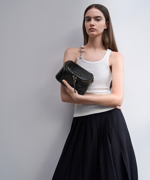 CHARLES ＆ KEITH ショルダーバッグ バッグ Apfra アップフラ