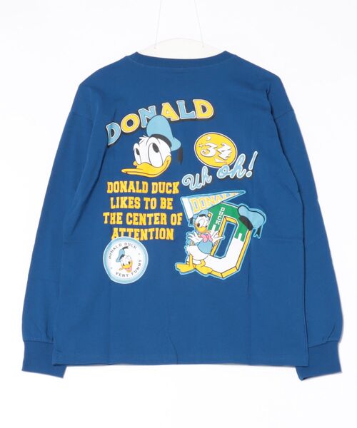 Disney（ディズニー） tシャツ 親子お揃い デニムポケット ロンT 9688A