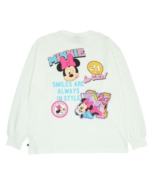 Disney（ディズニー） tシャツ 親子お揃い デニムポケット ロンT 9688A