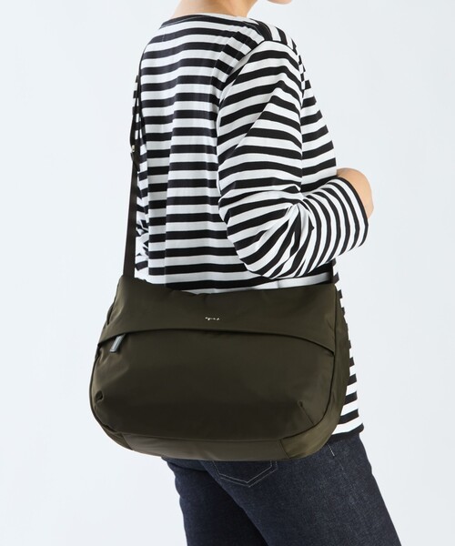 【新品】SPORT b. by agns b. アニエスベー ショルダーバック agnes b.（アニエスベー） ショルダーバッグ バッグ ナイロン スモール