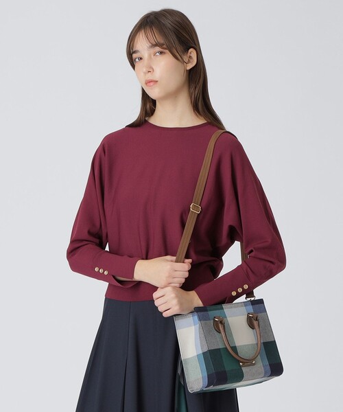 BLUE LABEL CRESTBRIDGE トートバッグ クレストブリッジチェック