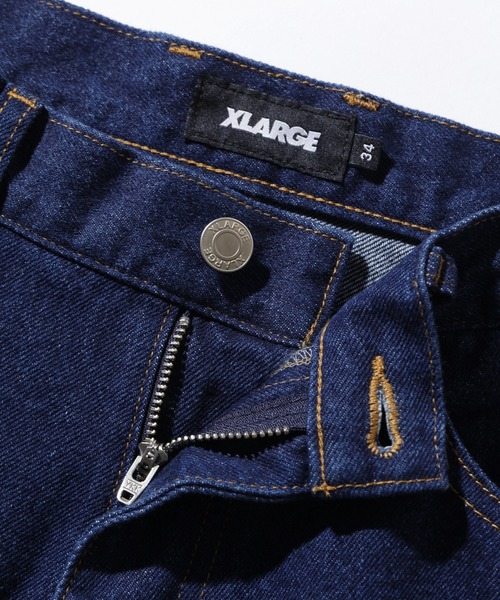 XLARGE ジーンズ SIDE ZIP DENIM PANTS メンズ レディース