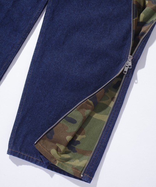 XLARGE ジーンズ SIDE ZIP DENIM PANTS メンズ レディース