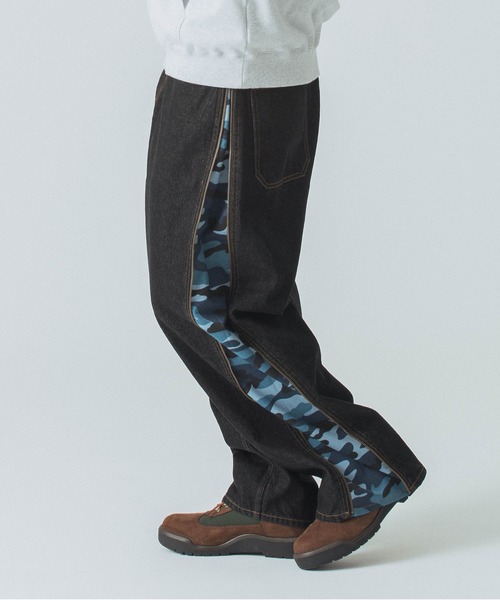 大人気 早い者勝ち XLARGE PATCHED DENIM PANTS サイド◎ XLARGE パンツ PATCHED DENIM PANTS メンズ レディース