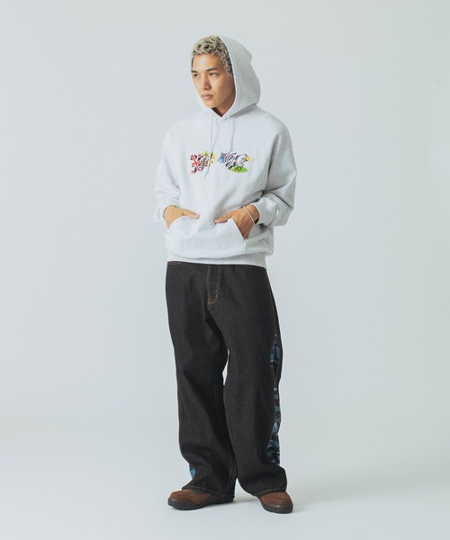 XLARGE ジーンズ SIDE ZIP DENIM PANTS メンズ レディース