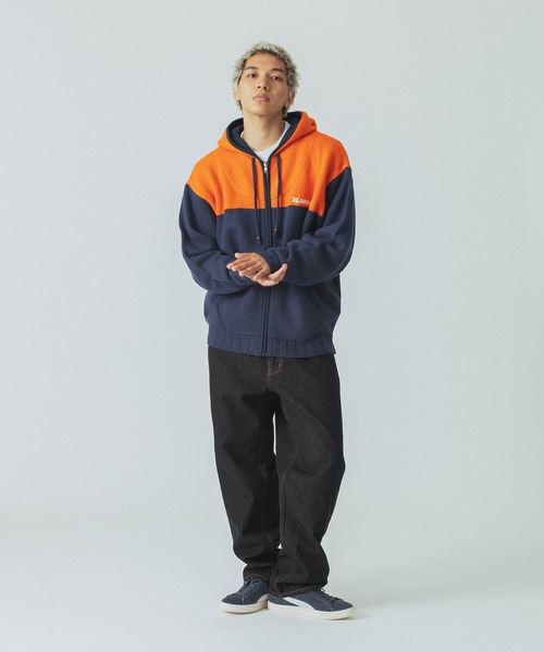 XLARGE ジーンズ SIDE ZIP DENIM PANTS メンズ レディース
