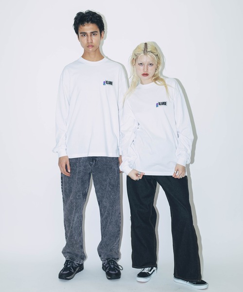 XLARGE ジーンズ SIDE ZIP DENIM PANTS メンズ レディース