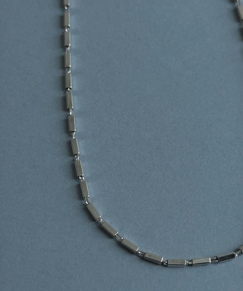 ネックレス 「silver925」Linear Necklace/ ライナー チェーンネックレス レディース メンズ