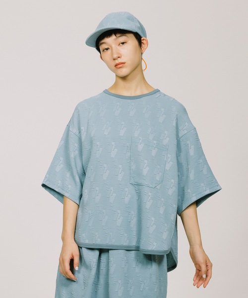 tシャツ カット＆フォールドプルオーバー レディース メンズ