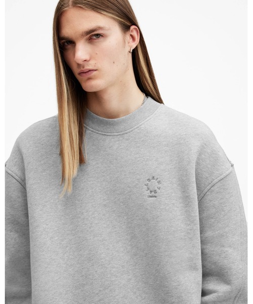 オールセインツ-ALLSAINTS-イレギュラードルマンスウェット ALLSAINTS（オールセインツ） トレーナー スウェット メンズ